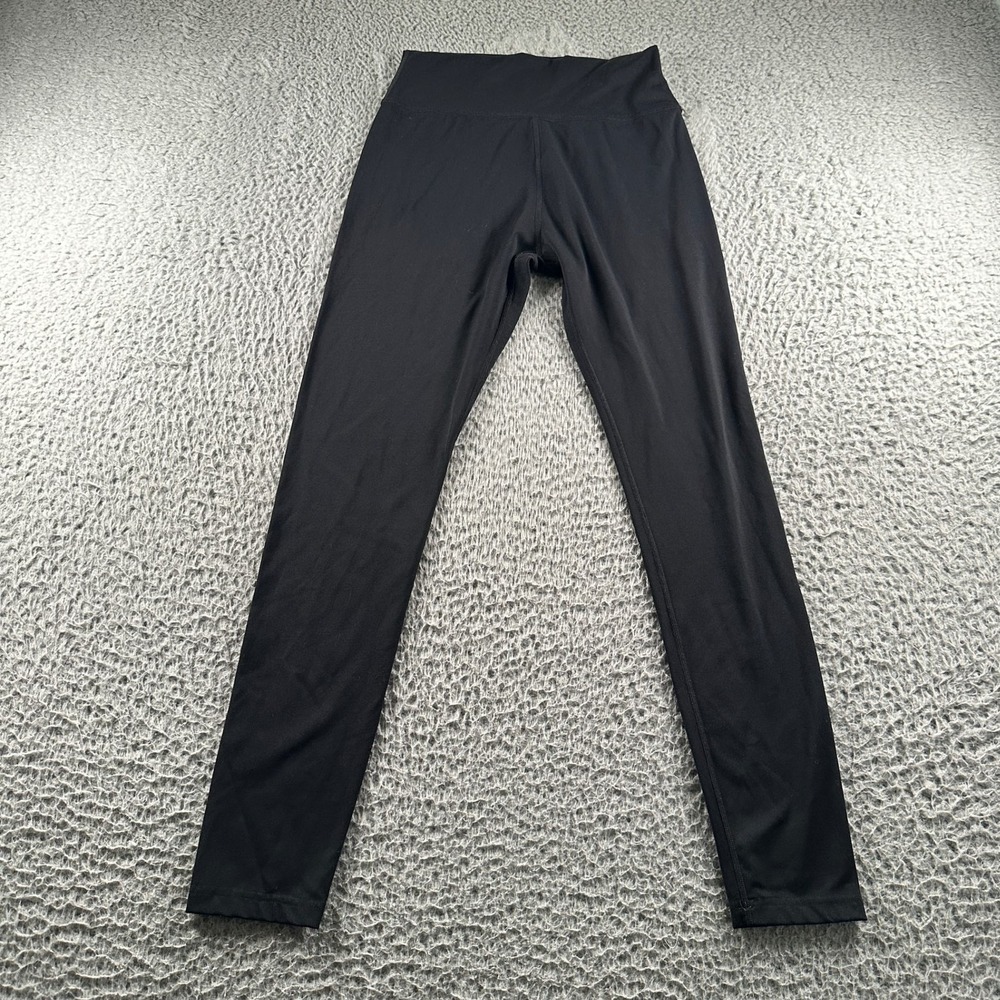 Daily Drills Leggings Womens L Black High Waist Full Length Yoga Activewear